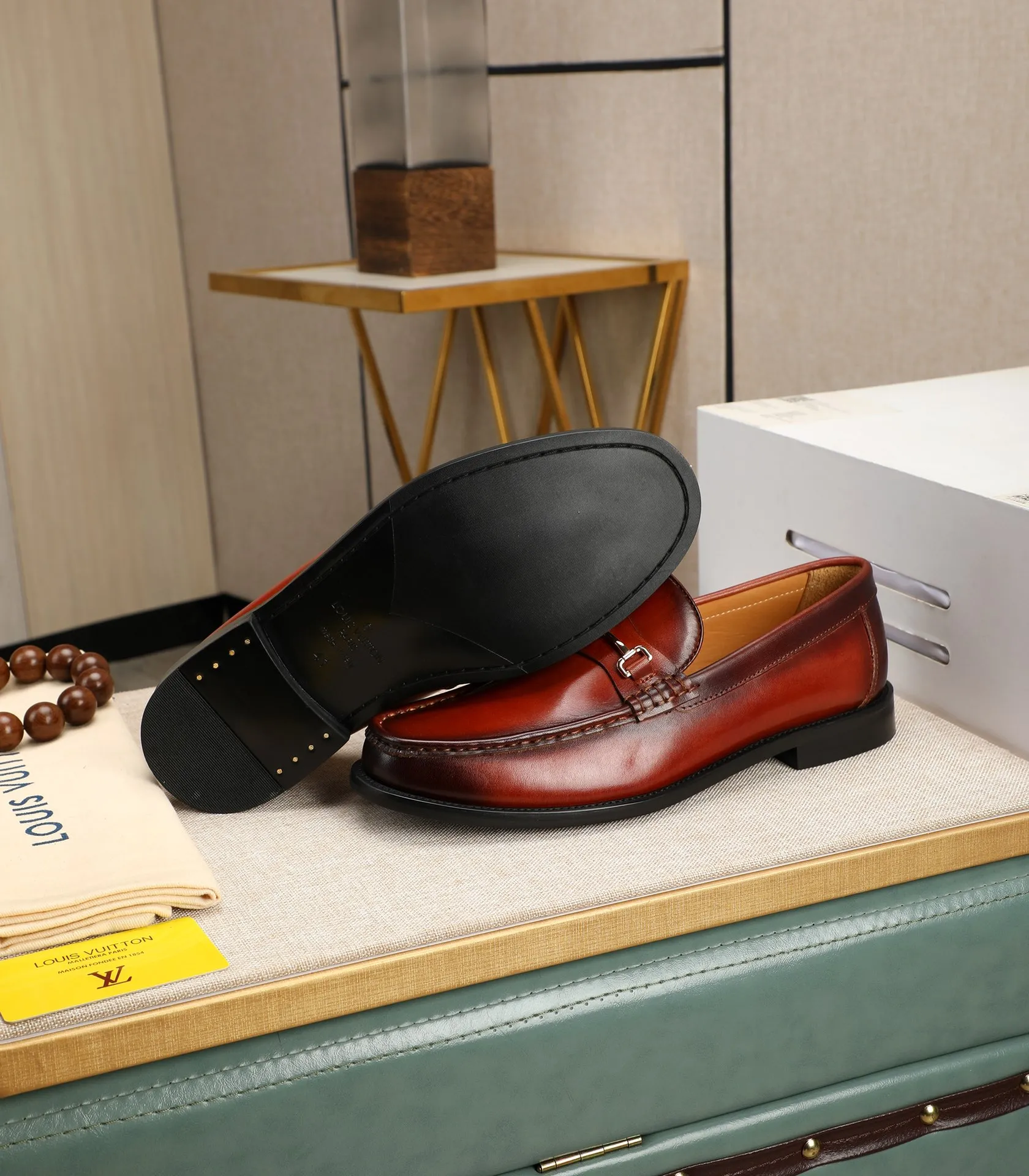 Men's shoes 💰580 📛📛Original (water-dyed cow lining) Gucci GUCCI official website formal shoes 🌀 Italian 🇮🇹 imported cowhide ➕ top imported water-dyed cowhide lining 💋 fine handmade original bottom, the real thing looks better when photographed in person Standard size 38-44